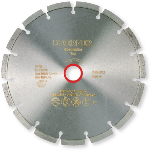 Disque diamant sec SL/T abrasif 230X22,2